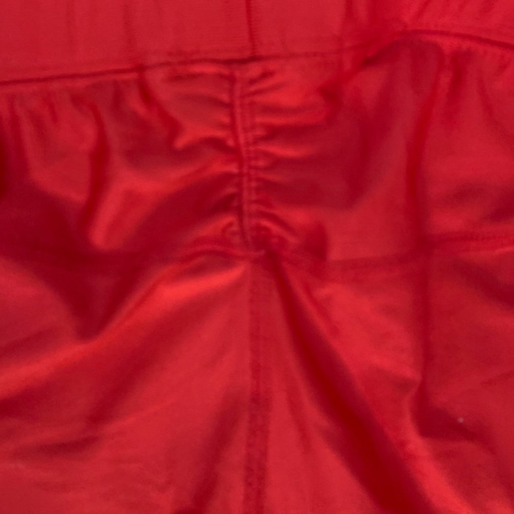 Red Spandex Shorts - Picture 5 of 5